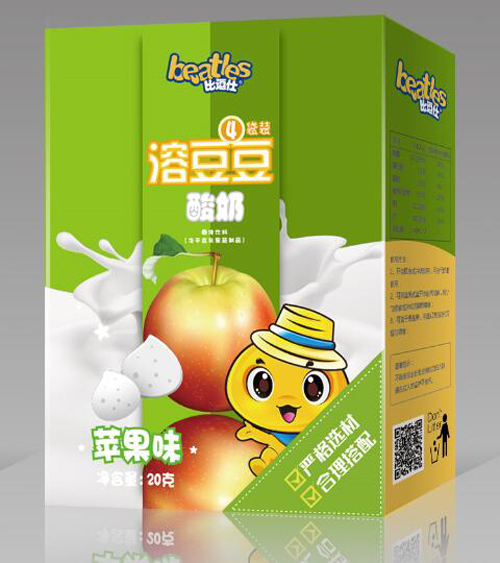 比逗仕酸奶溶豆豆 -蘋(píng)果味