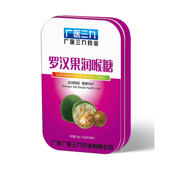 廣醫(yī)三九羅漢果潤(rùn)喉糖