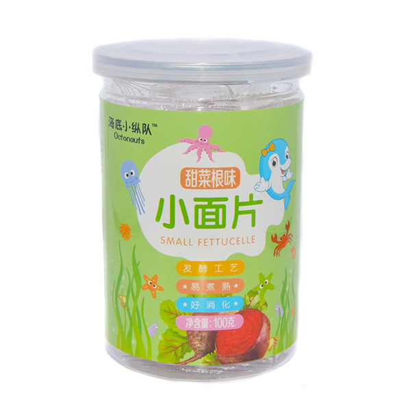 海底小縱隊小面片甜菜根味新品罐裝