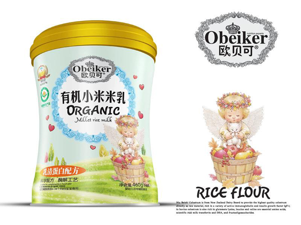 歐貝可有機(jī)小米米乳-乳清蛋白配方桶裝