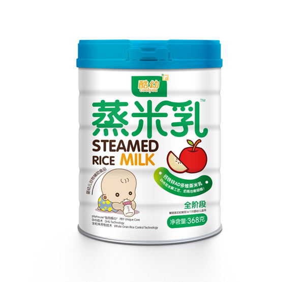 酷幼鈣鐵鋅AD多維蒸米乳