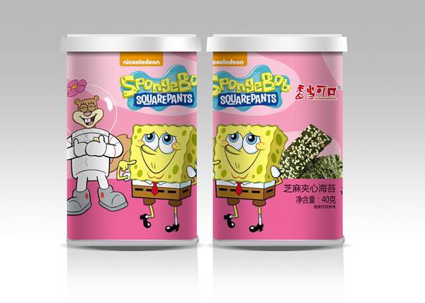 香當(dāng)可口海綿寶寶系列-芝麻夾心海苔桶裝.jpg 香當(dāng)可口海綿寶寶系列-芝麻夾心海苔桶裝.jpg