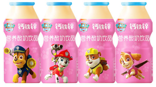 汪汪隊(duì)鈣鐵鋅營養(yǎng)酸奶飲品(草莓味)