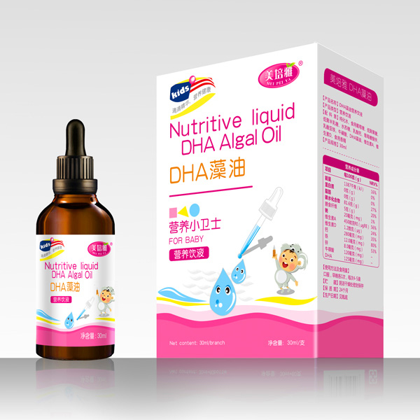 美培雅DHA藻油營養(yǎng)滴劑飲液