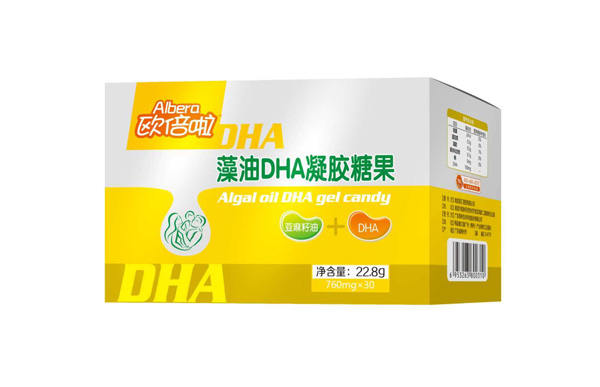 歐倍啦益藻油DHA凝膠糖果