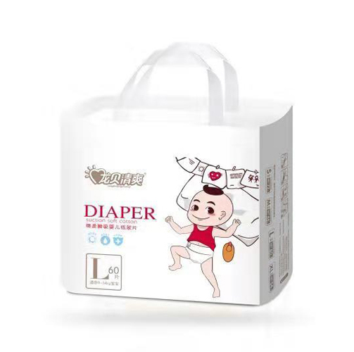 龍貝清爽綿柔瞬吸嬰兒紙尿片L60