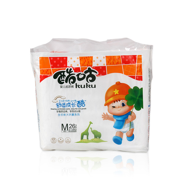 酷咕全芯體大環(huán)腰紙尿褲M26