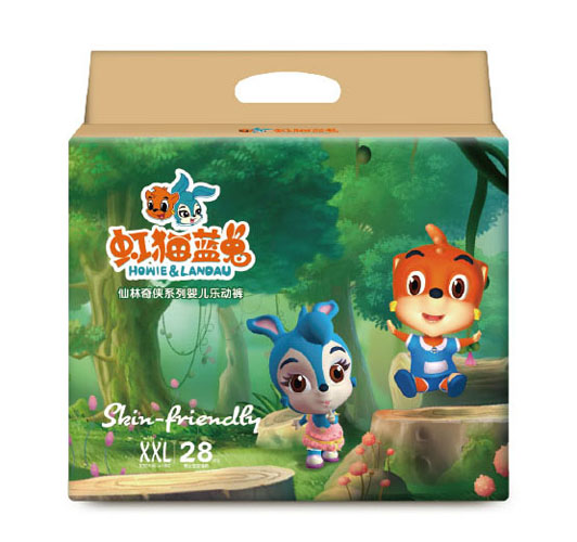 虹貓藍兔仙林奇?zhèn)b系列嬰兒樂動褲XXL28