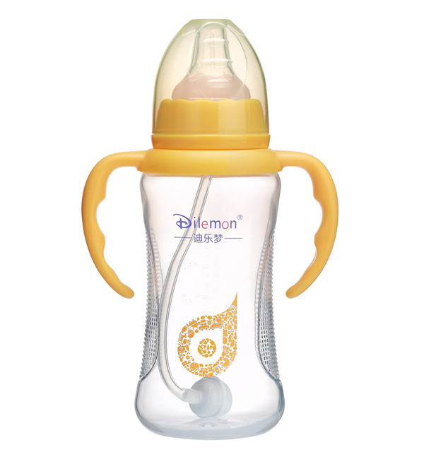 迪樂夢PP奶瓶5119黃色