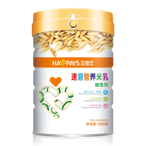 漢培仕速溶營養(yǎng)米乳復(fù)合益生元聽裝