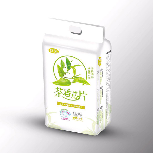 絲逸茶香芯片嬰兒紙尿褲XL46