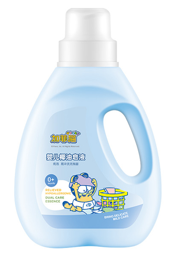 加菲貓嬰兒椰油皂液