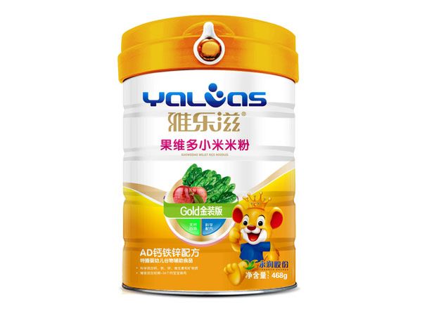 雅樂滋果維多小米米粉-AD鈣鐵鋅配方-聽裝