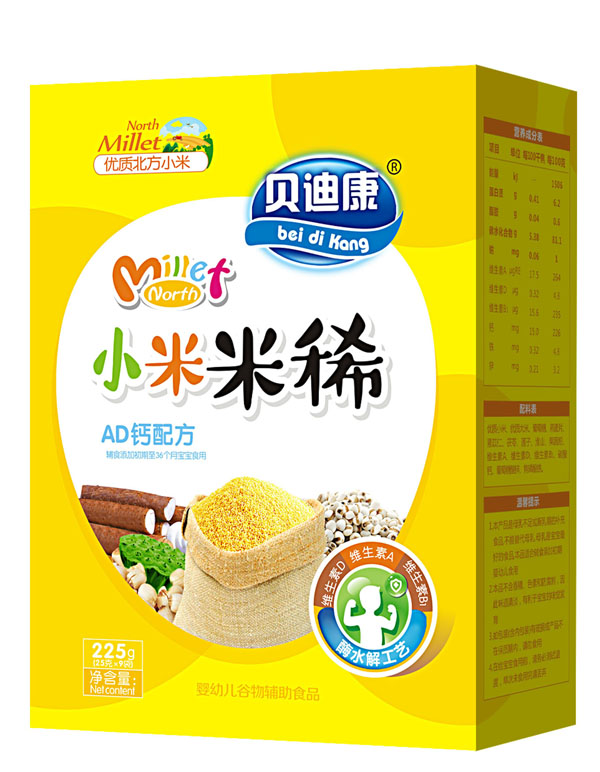 貝迪康小米米稀-AD鈣配方 盒裝