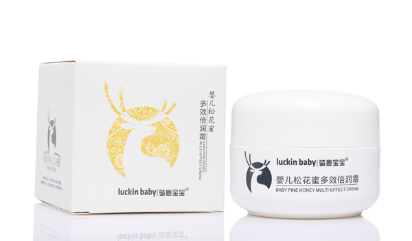 騎鹿寶寶嬰兒松花蜜多效倍潤霜