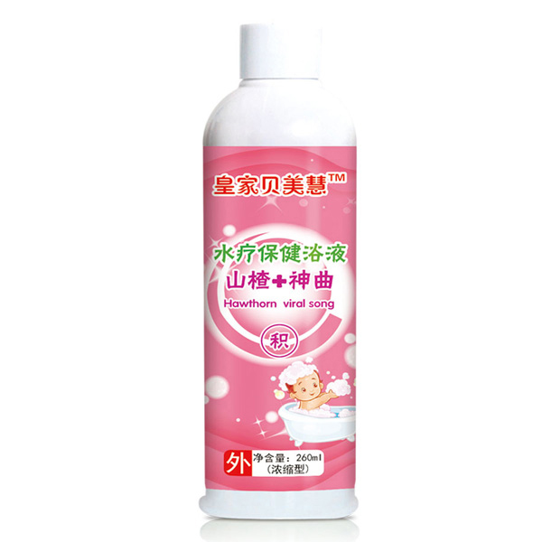 萌貝樂山楂+神曲(積)水療保健浴液