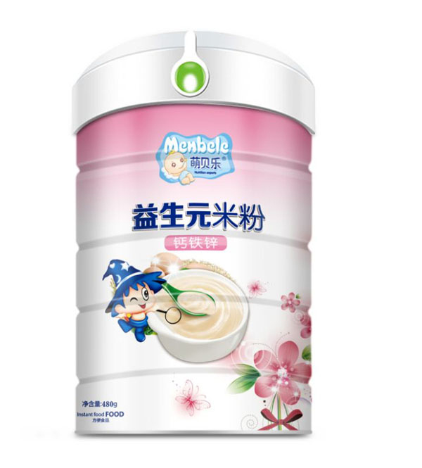 萌貝樂(lè)益生元米粉-鈣鐵鋅 聽(tīng)裝