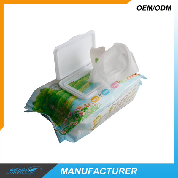 蝶雅絲80片裝柔軟嬰兒濕巾,嬰兒濕巾