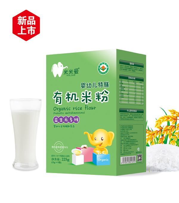 米米愛有機(jī)米粉 益生元多維 盒裝