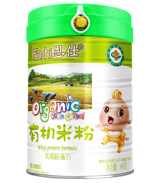 恩仕乳清蛋白有機米粉