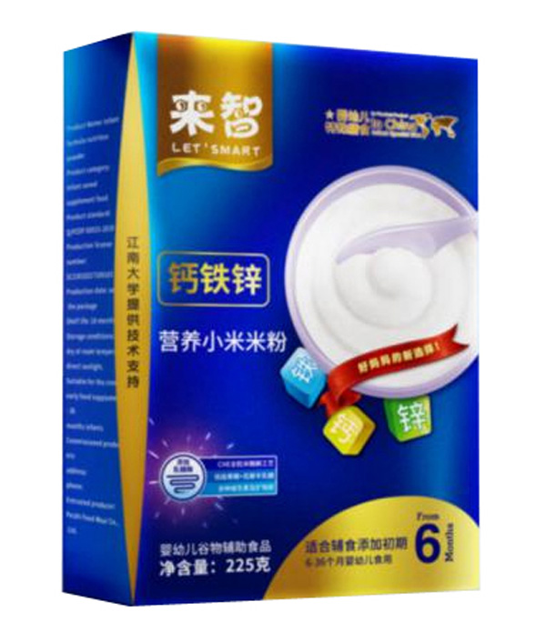 來智鈣鐵鋅營養(yǎng)小米米粉