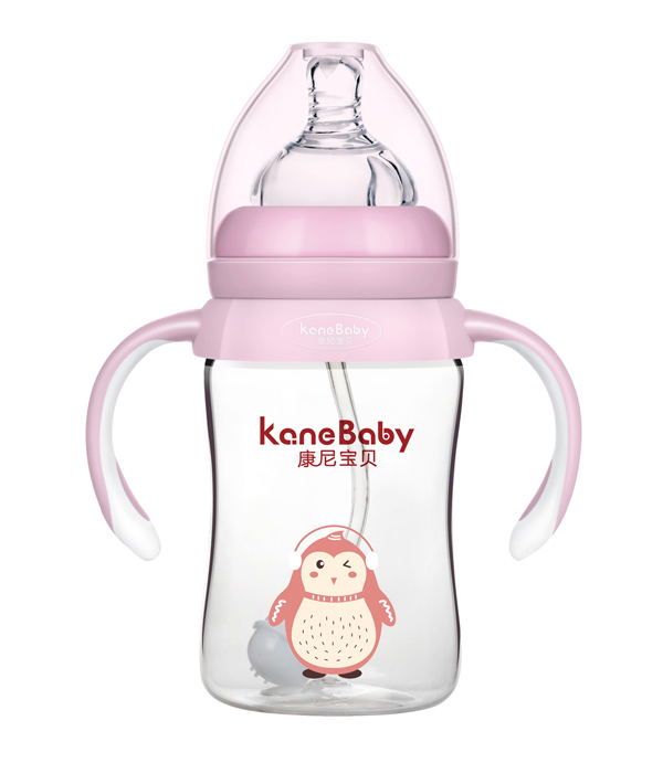 康尼寶貝萌粉舞動(dòng)企鵝PA奶瓶-粉色.jpg
