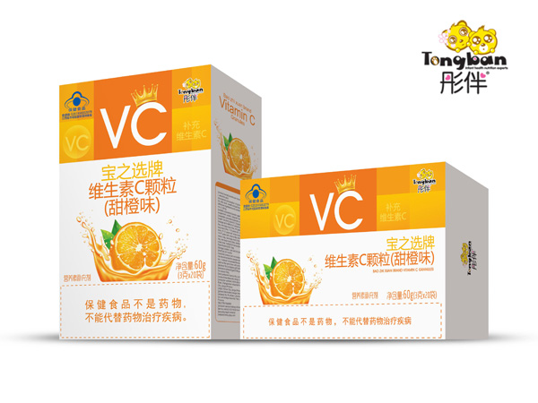 彤伴寶之選牌維生素C顆粒(甜橙味)