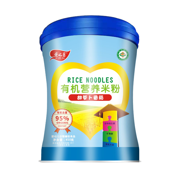 愛(ài)之藍(lán)有機(jī)營(yíng)養(yǎng)米粉胡蘿卜番茄