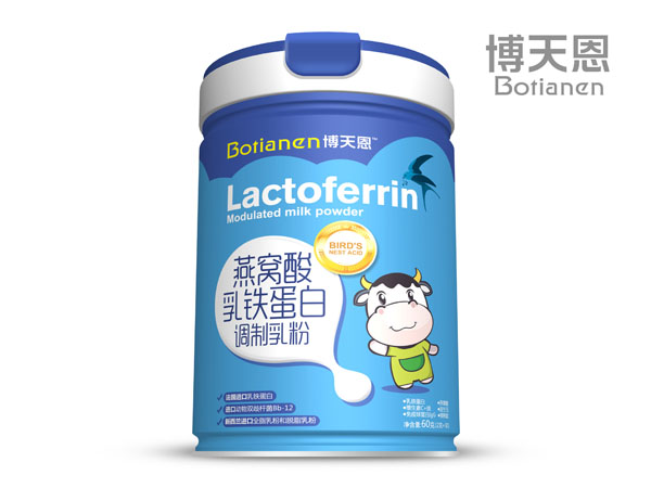 博天恩燕窩酸乳鐵蛋白調(diào)制乳粉