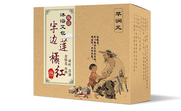 萃潤(rùn)元沐浴艾包 半邊蓮橘紅