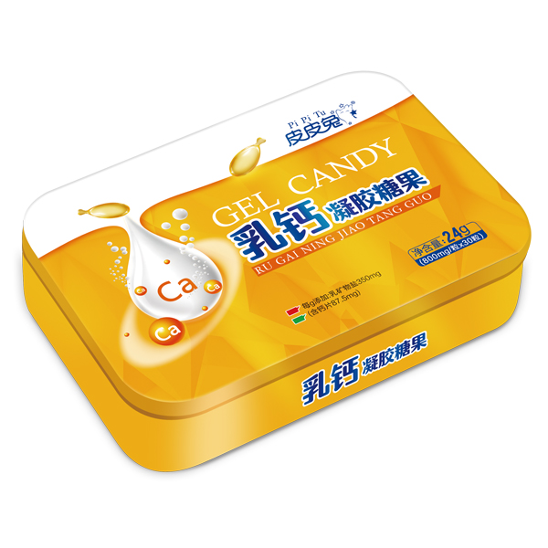 皮皮兔乳鈣凝膠糖果