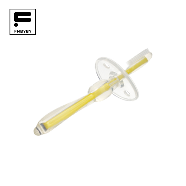 菲尼貝貝嬰兒全硅膠練習(xí)牙刷