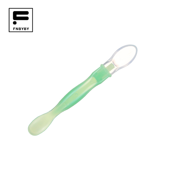 菲尼貝貝B2336感溫軟硬雙頭勺