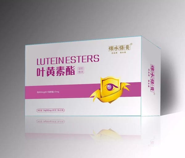 錦水保貝葉黃素脂凝膠糖果