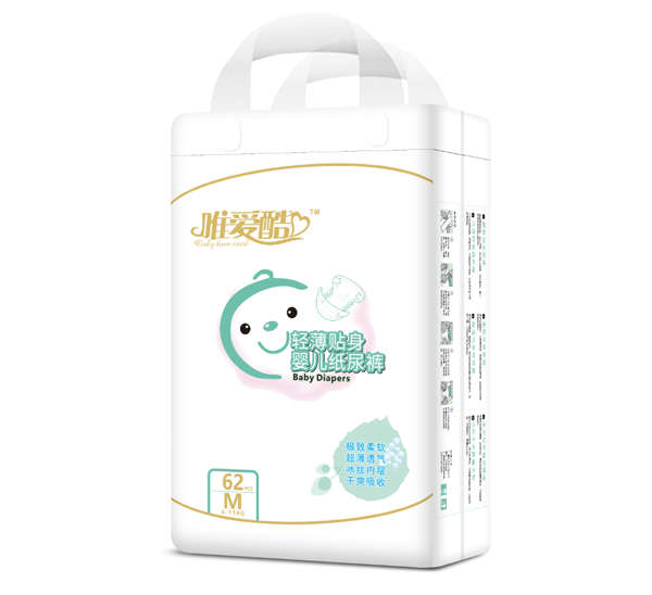 唯愛酷輕薄貼身嬰兒紙尿褲M