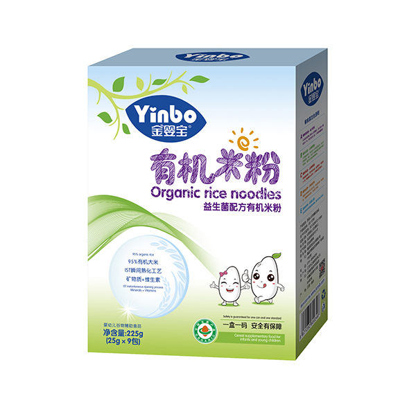 金嬰寶有機(jī)米粉-益生菌 盒裝