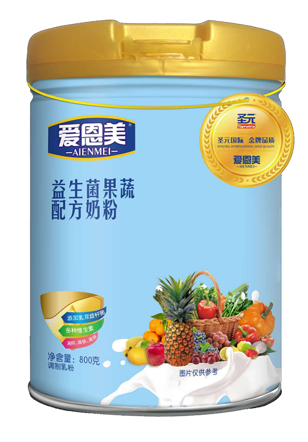 愛(ài)恩美益生菌果蔬配方奶粉