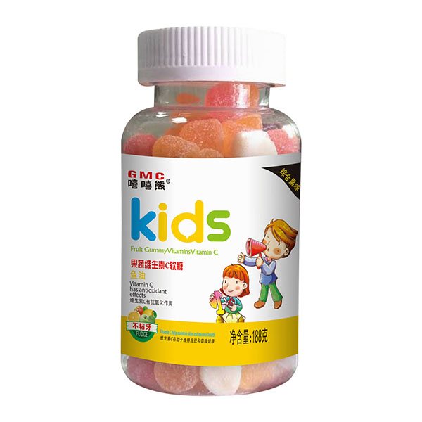 嘻嘻熊果蔬維生素C軟糖-魚油