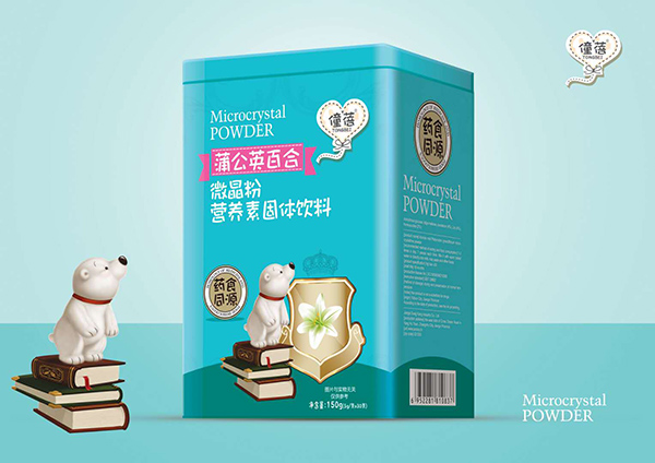 僮蓓微晶粉-蒲公英百合