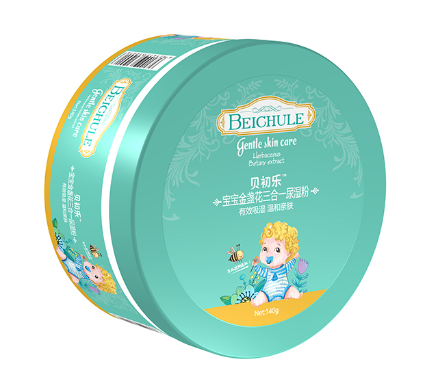 貝初樂寶寶金盞花三合一尿濕粉