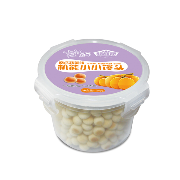 超級冠南瓜蔬菜味機(jī)能小小饅頭(樂扣)