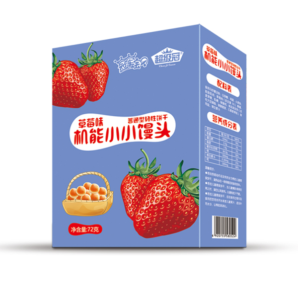 超級冠草莓味機(jī)能小小饅頭