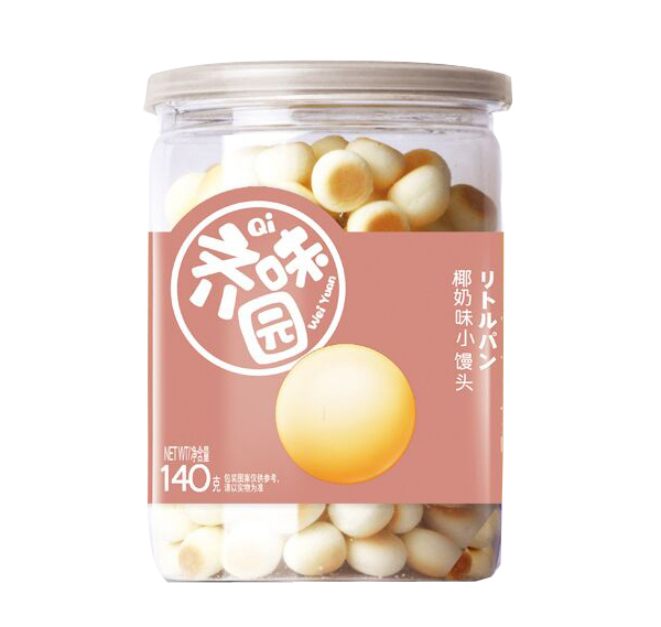 齊味園椰奶味小饅頭140g