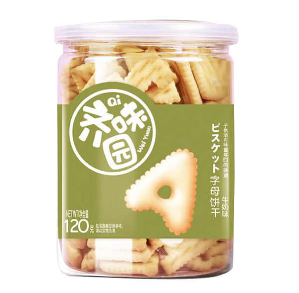 齊味園字母餅干 120g