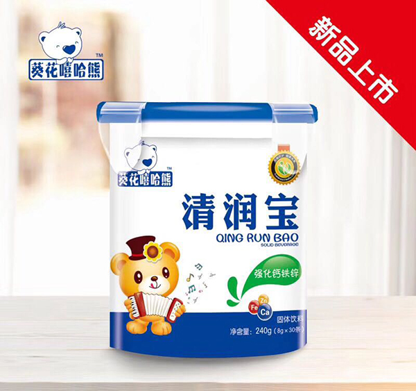 葵花嘻哈熊清潤寶 強化鈣鐵鋅