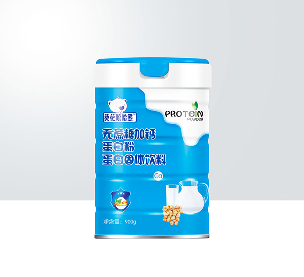 葵花嘻哈熊蛋白粉 無蔗糖加鈣