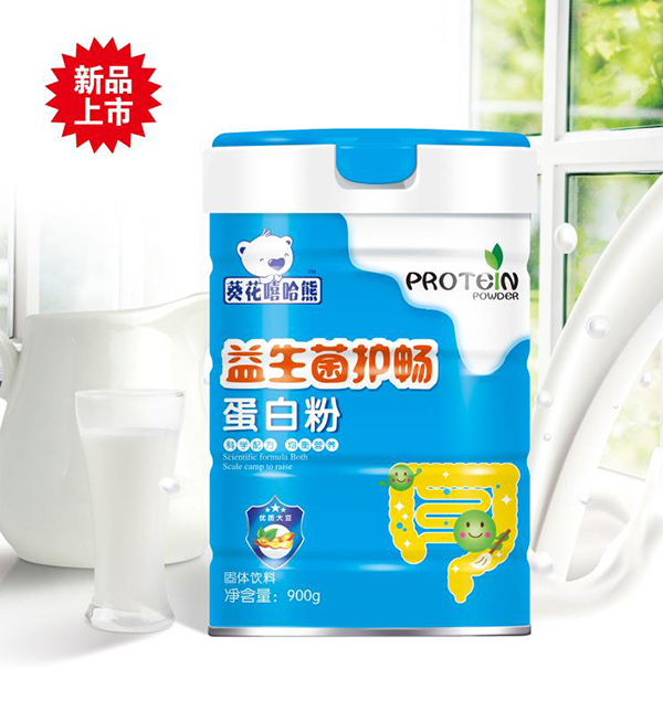 葵花嘻哈熊蛋白粉 益生菌護暢