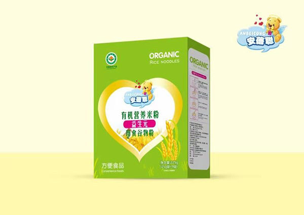 安蓓聰有機營養(yǎng)米粉盒裝 益生元