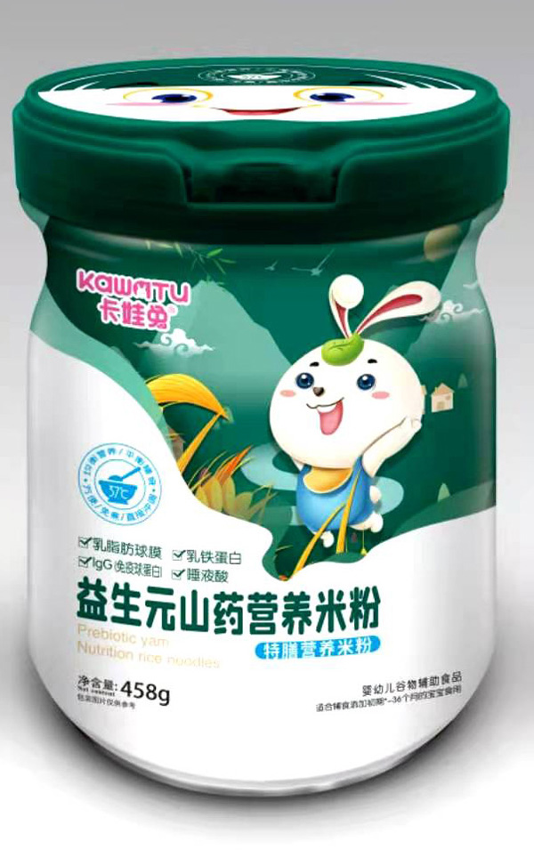 卡娃兔益生元山藥特膳營(yíng)養(yǎng)米粉