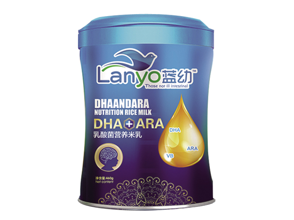 藍(lán)幼DHA+ARA乳酸菌營(yíng)養(yǎng)米乳